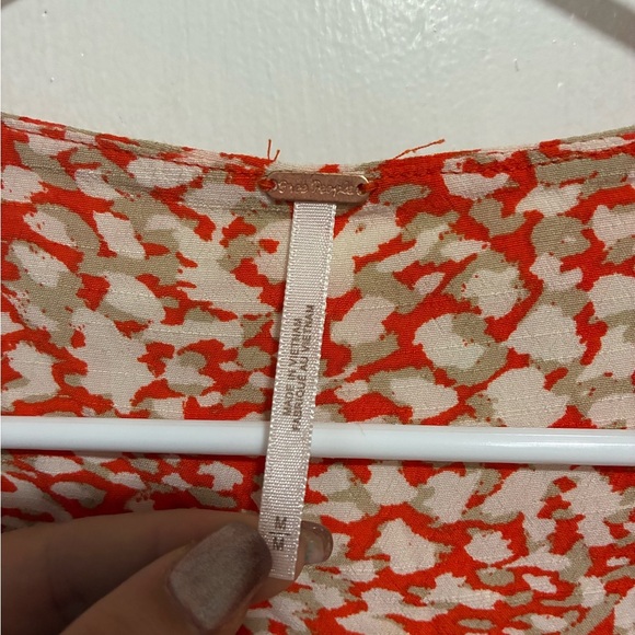 Free People French Quarter Wrap Mini Dress Size M - Picture 4 of 9